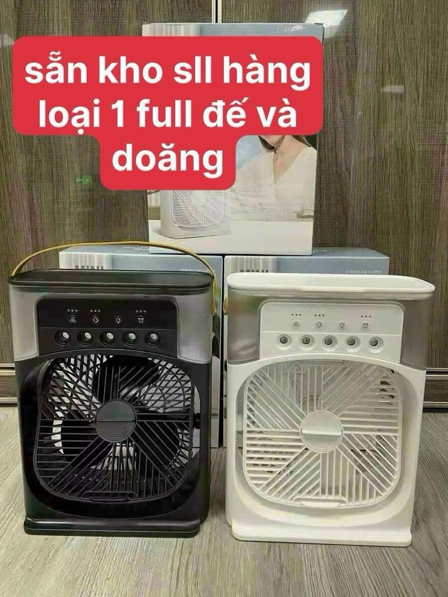 QUẠT PHUN SƯƠNG ĐỂ BÀN 5 BEC PHUN SƯƠNG SIZE LỚN - HÀNG CHÍNH HÃNG