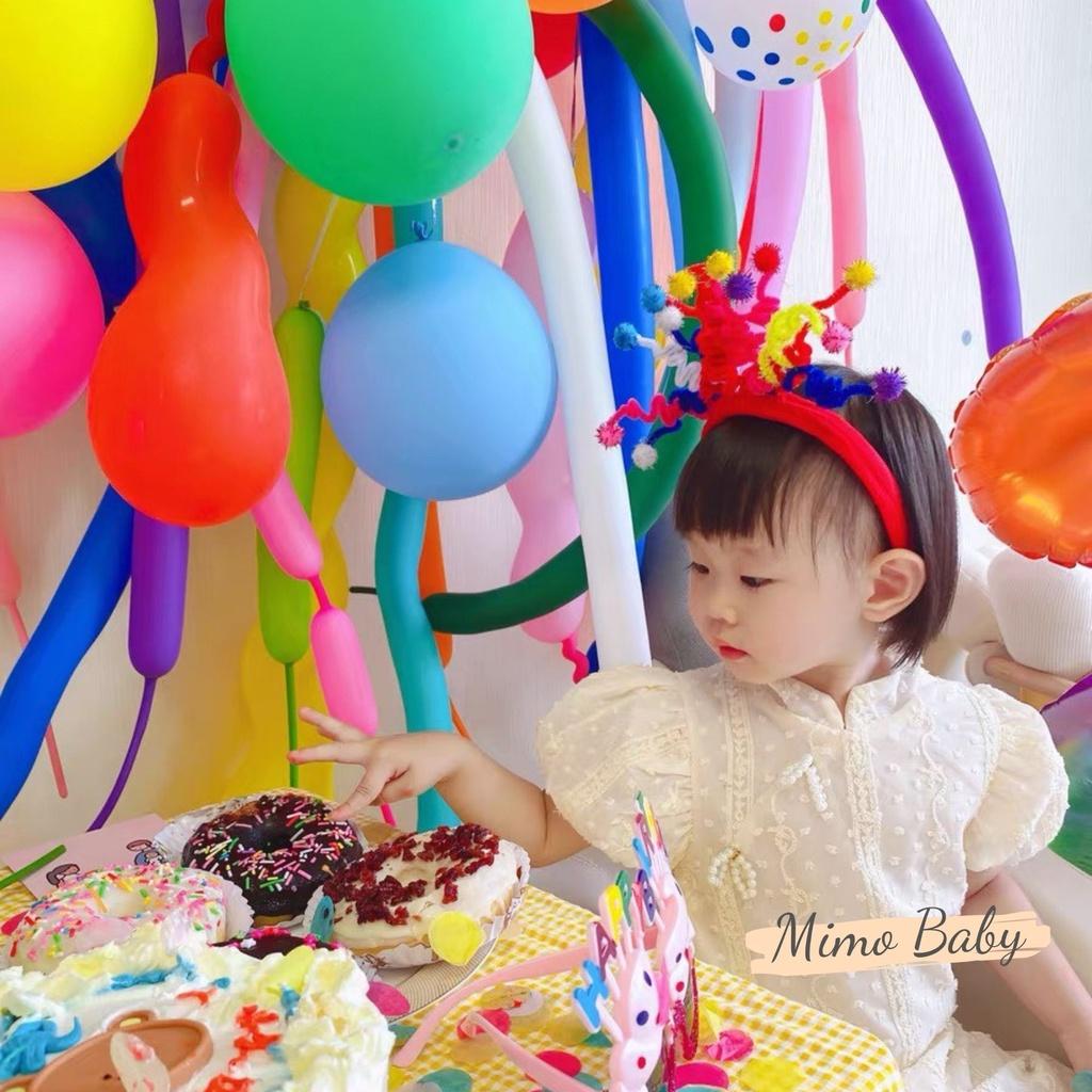 Bờm cài sinh nhật hình Pháo Bông đáng yêu cho bé Mimo Baby BD34