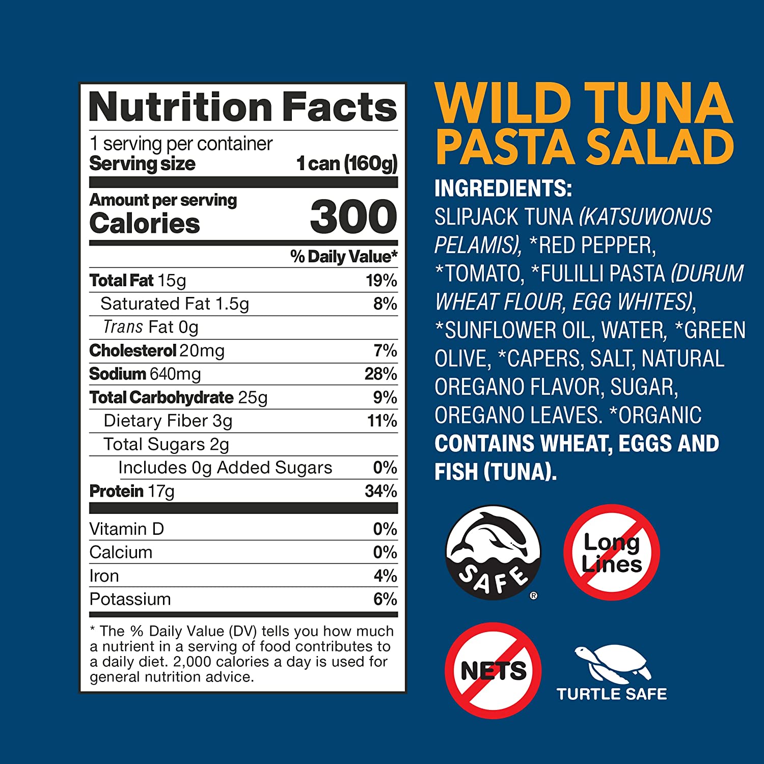 Salad đậu trắng cá ngừ đại dương Albacore Tuna Wild Planet