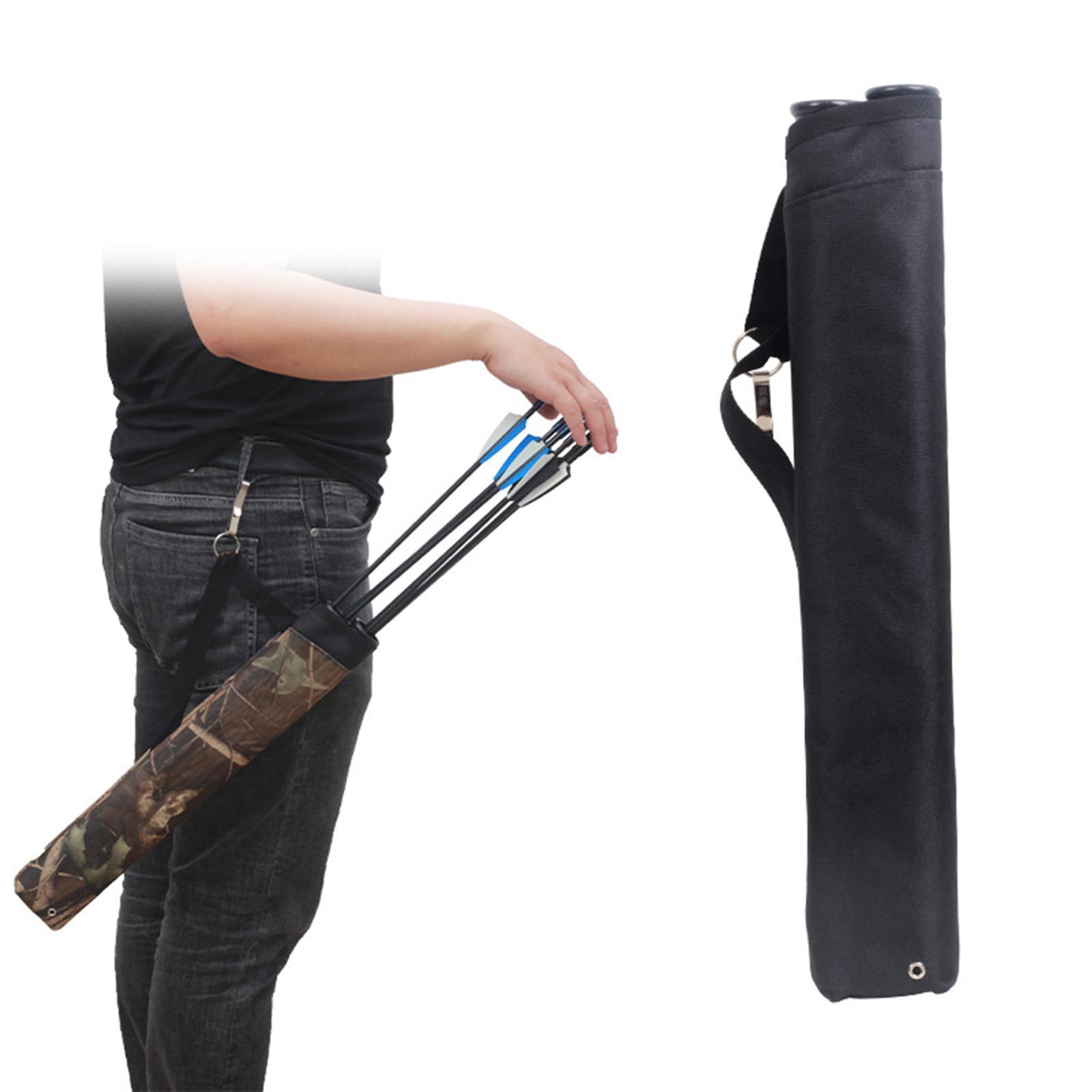 Lightweight Quiver Waist Bag 2 Tubes Back Teens Adults Practice