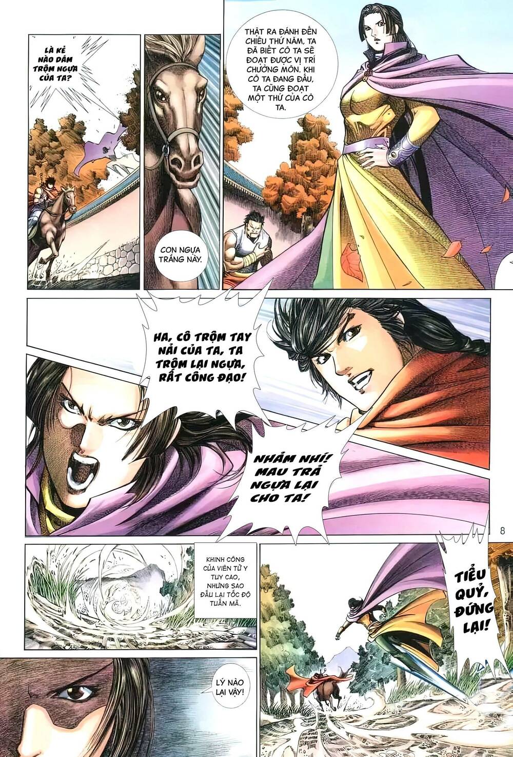 tuyết sơn phi hồ - mã vinh thành chapter 17 8