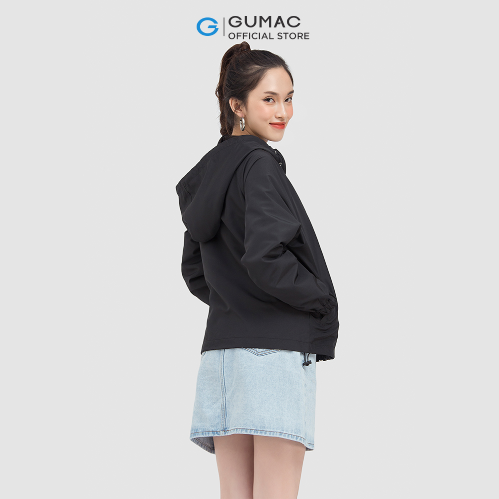 Áo khoác dù nữ GUMAC AC06015 rút dây