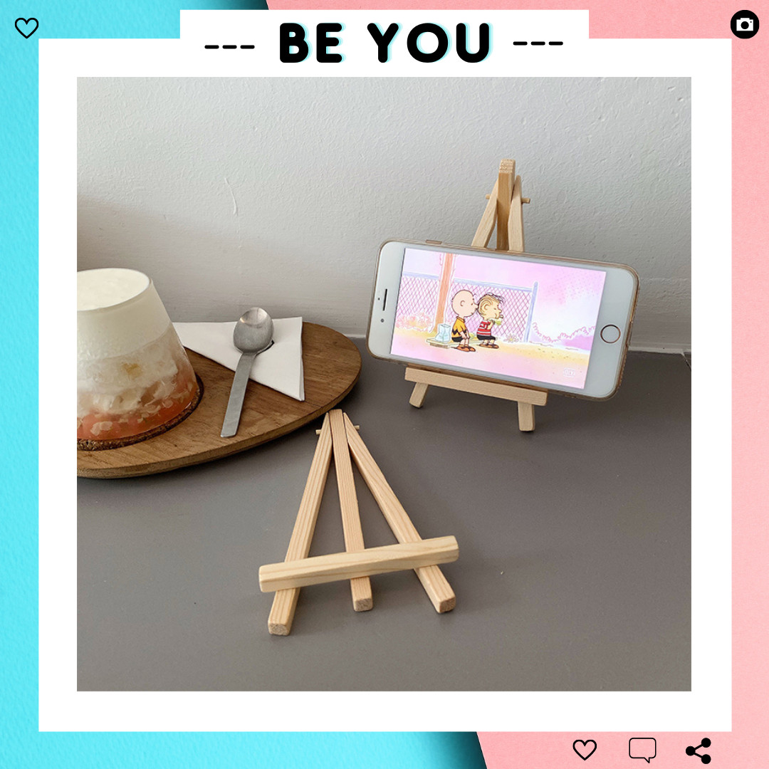 Giá Đỡ Điện Thoại Bằng Gỗ / Ipad / Máy Tính Bảng
