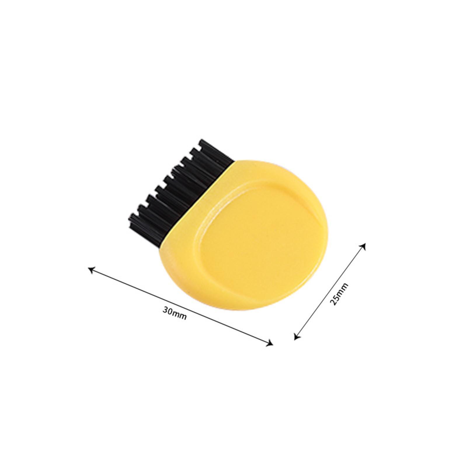 Mini Club Brush Pocket Groove Cleaner Outdoor Cleaning Brush for Shoes Irons Balls