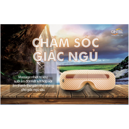 Máy Massage Mắt Nhiệt Hồng Ngoại G-Vizee | 1 Năm Bảo Hành