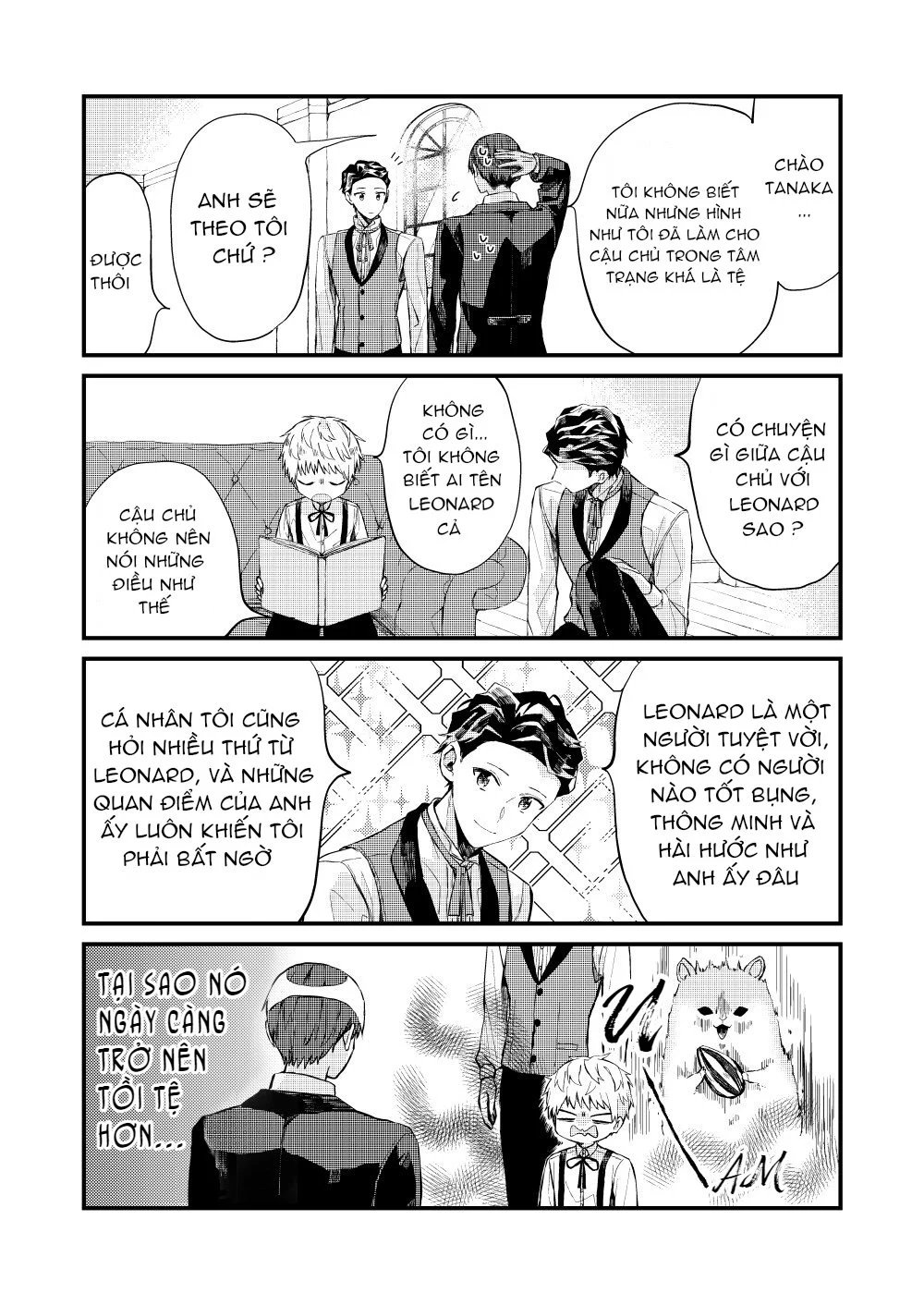 nhóc tóc vàng và chàng quản gia người nhật chapter 2.3 10