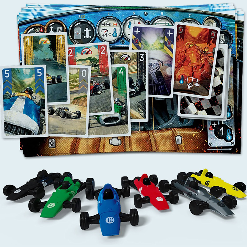 Bộ Board Game Days of Wonder Heat: Pedal to the Metal Racing Game