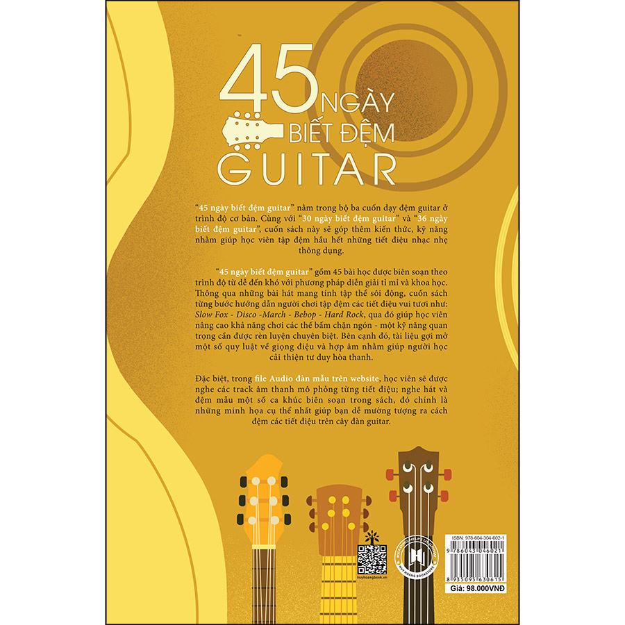 45 Ngày Biết Đệm Đàn Guitar (Tái Bản)