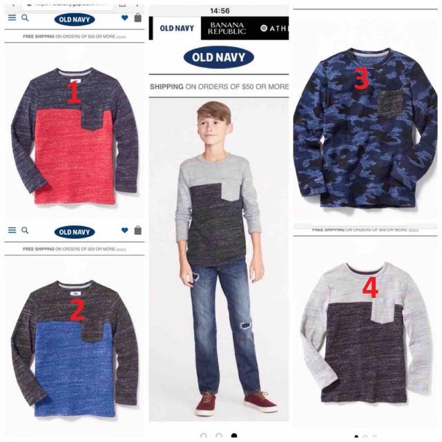 T9.91_Áo len Oldnavy size đại xuất xịn bé trai 5-18y