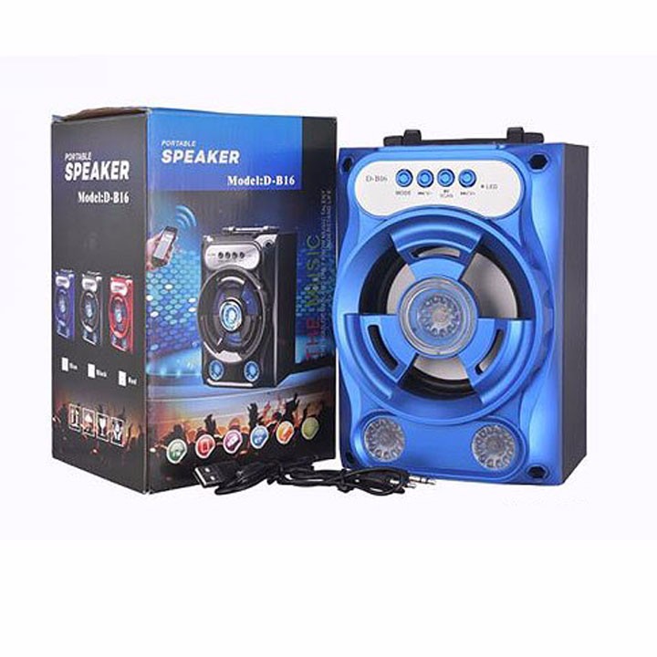 Loa gỗ Bluetooth xách tay NTC D-B13/B14/B15/B16