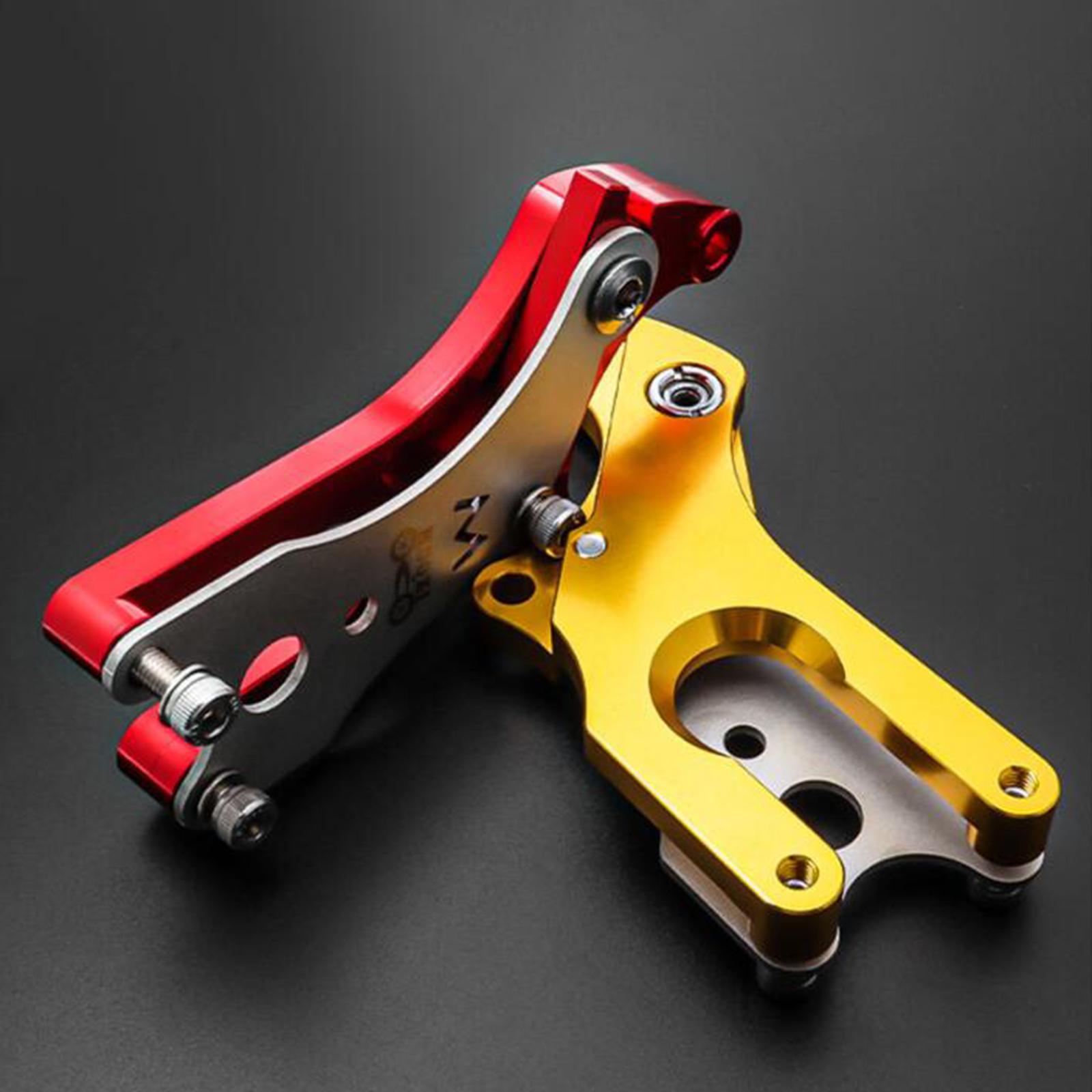 Bike Disc Brake Adapter Bracket Modification Holder Parts Road black