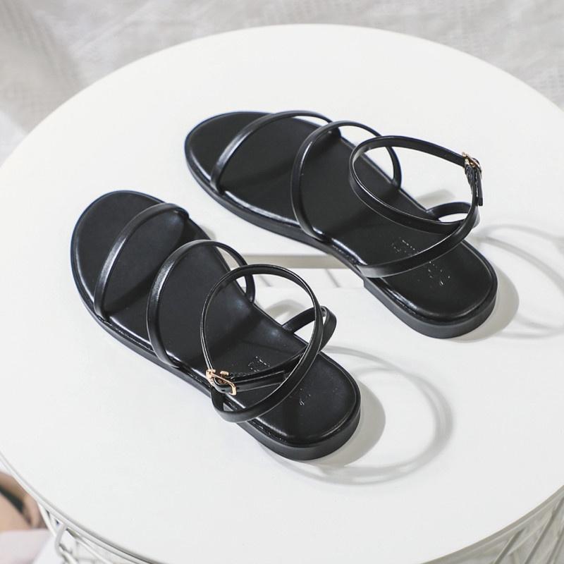 Giày Sandal Nữ Cao Cấp 2 Quai Mã SD-0228