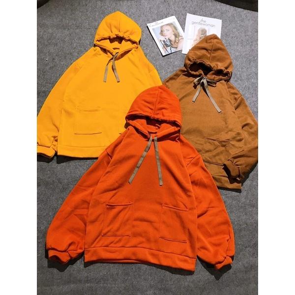 Áo nỉ mũ 2 túi TC6