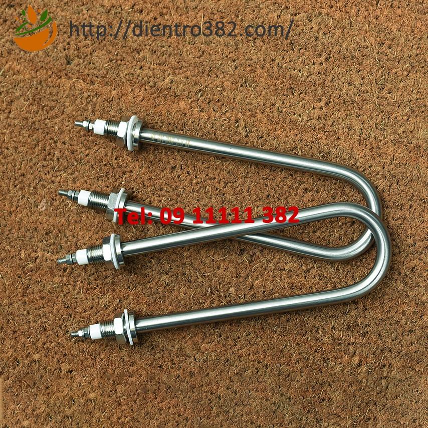 Điện trở chữ U đun nước , thanh nhiệt inox 304 cho nồi nấu phở