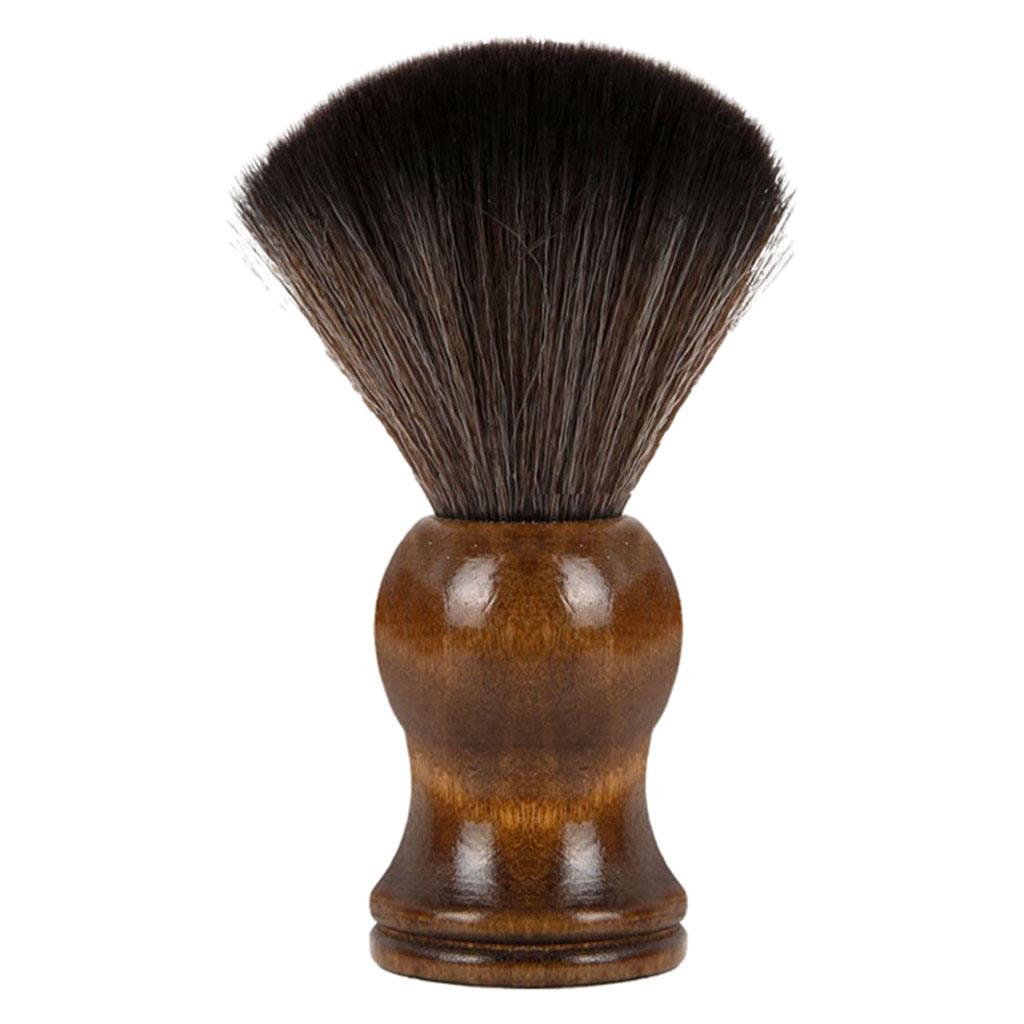 Shaving Brush with Wooden Handle Professional for Men'S Grooming Tool