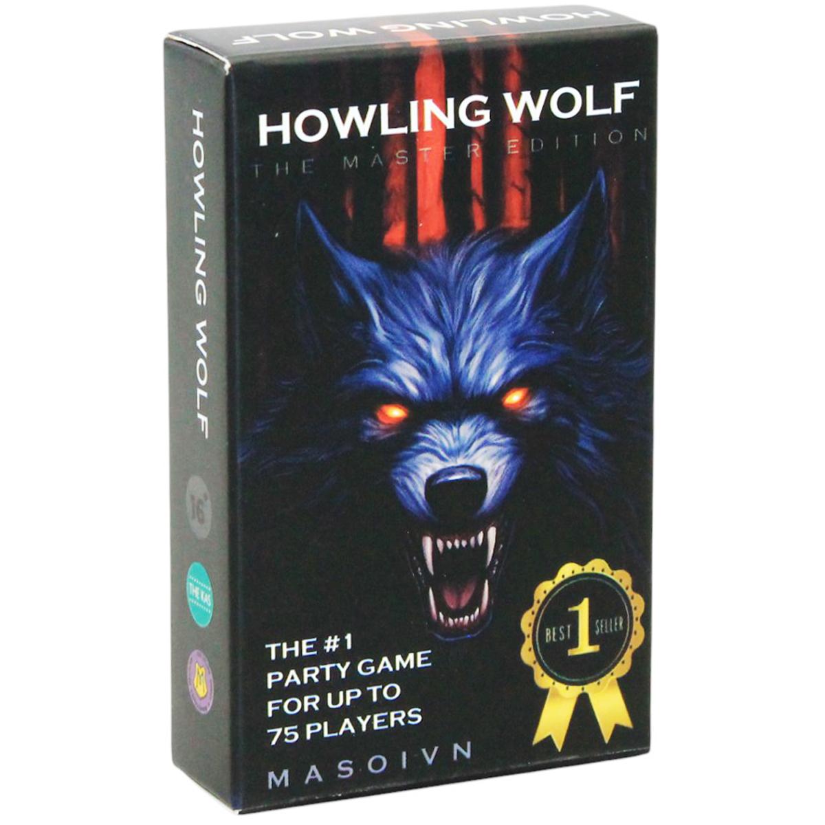 Boardgame Ma Sói Howling Wolf The Kas - 21 Lá - The Kas