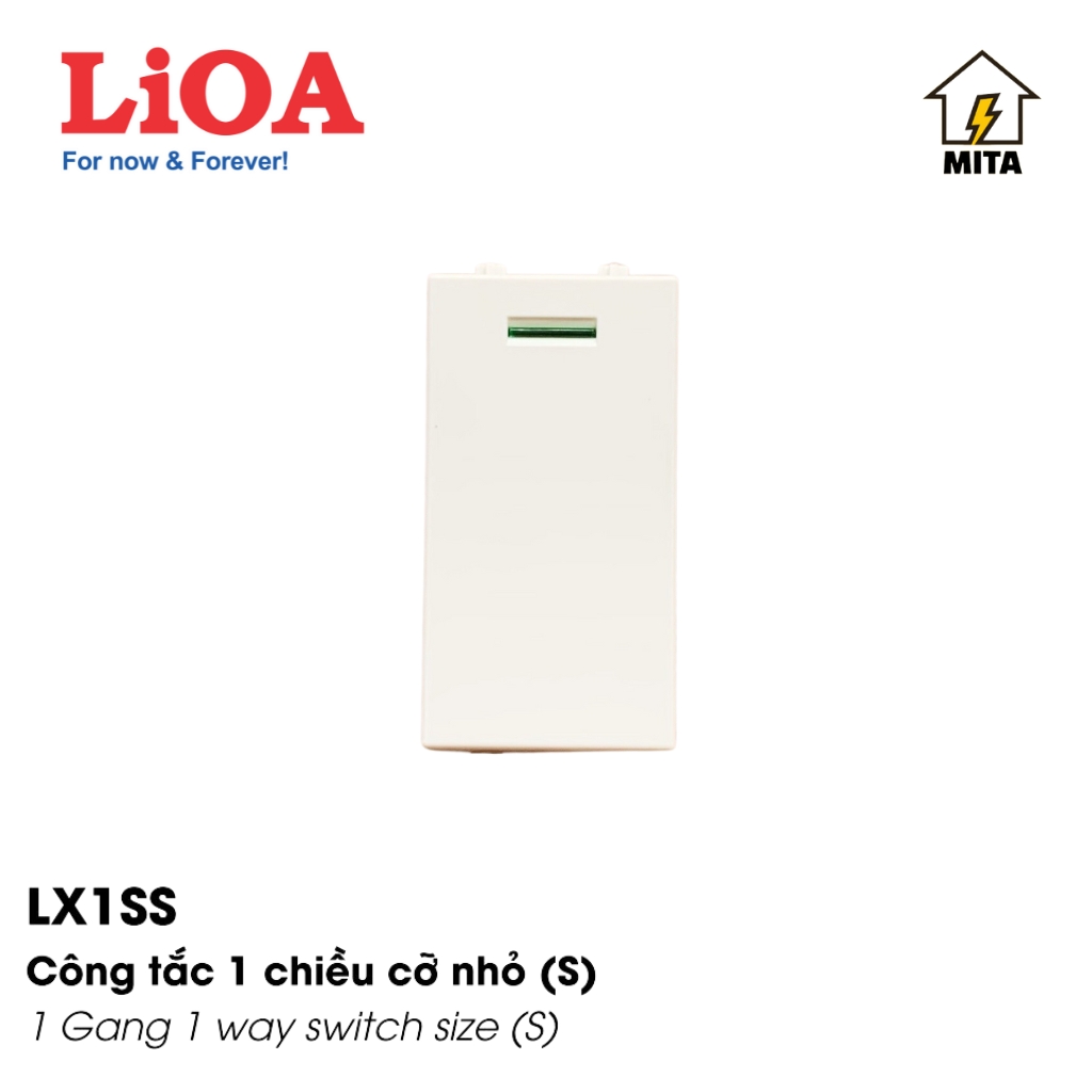 Module Ổ Cắm Công Tắc Âm Tường LiOA Luxury Series 