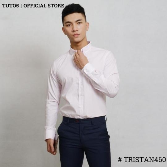 Áo sơ mi dài tay nam TUTO5 sơ mi công sở họa tiết sọc kẻ Slim fit Shirt cotton chống nhăn cao cấp phong cách trẻ trung, nam tính - TRISTAN460 - 37