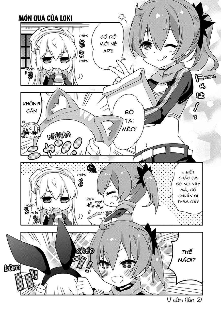 dungeon ni deai o motomeru no wa machigatte iru darou ka 4koma - days of goddess chapter 5 10