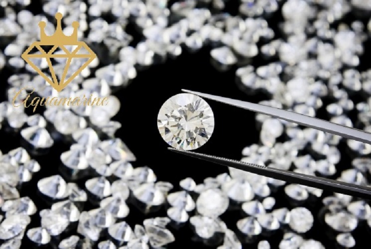 Kim cương nhân tạo Moissanite giác cắt Round - Nước D - Độ tinh khiết FL