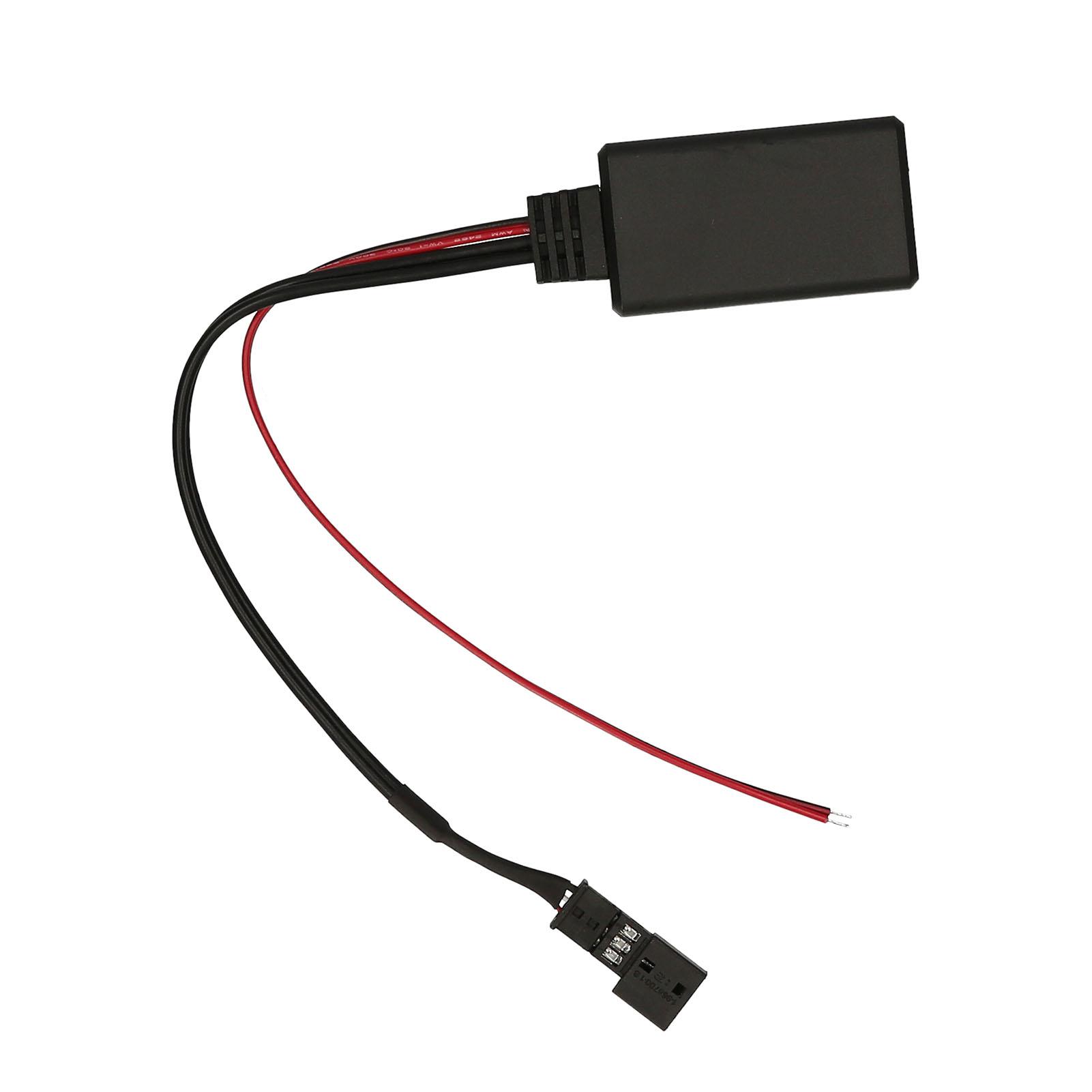 CD Changer Rear 3Pin AUX Port BT Module Aux-in Cable Adapter Replacement for BMW E39 E46 E53 X5
