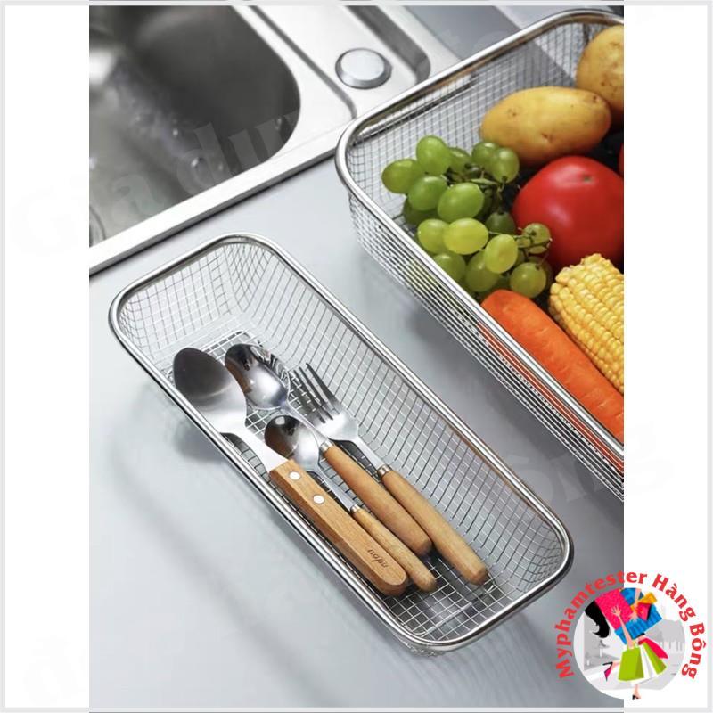 Rổ INOX chống gỉ hàng đẹp