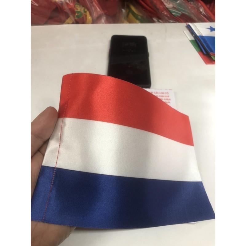 Quốc kỳ Hà Lan để bàn 14x21cm