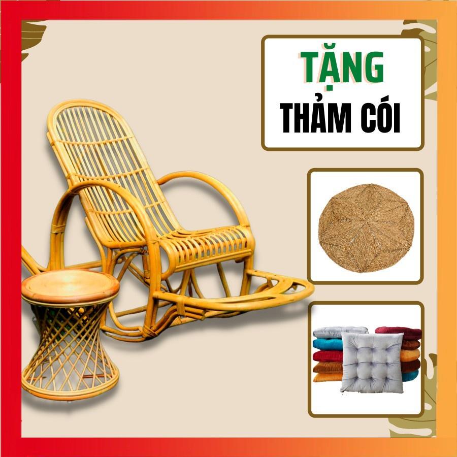 Ghế mây bập bênh thư giãn, ghế mây cao cấp cho người lớn. HOME MÂY 100% mây tư nhiên chất lượng cao