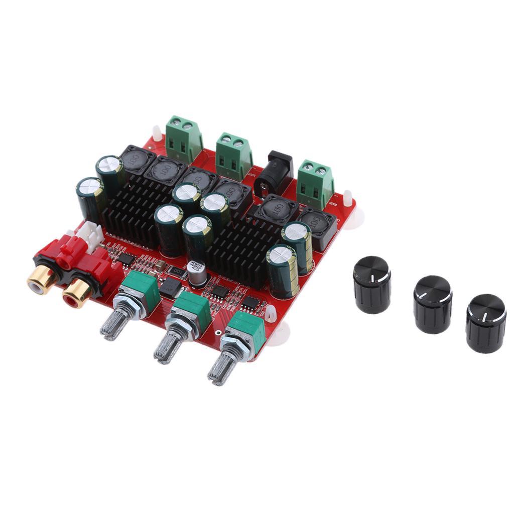 Dual Channel Stereo Digital Amplifier Board -26V Power Amp 2x50W Output