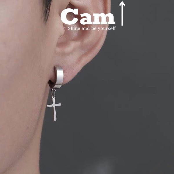 Khuyên Tai Nam Nữ GIÁ 1 CHIẾC Khuyên Tai Nam Không Cần Bấm Lỗ, Khuyên Tai Kẹp Nhiều Lựa Chọn Camcamvintage