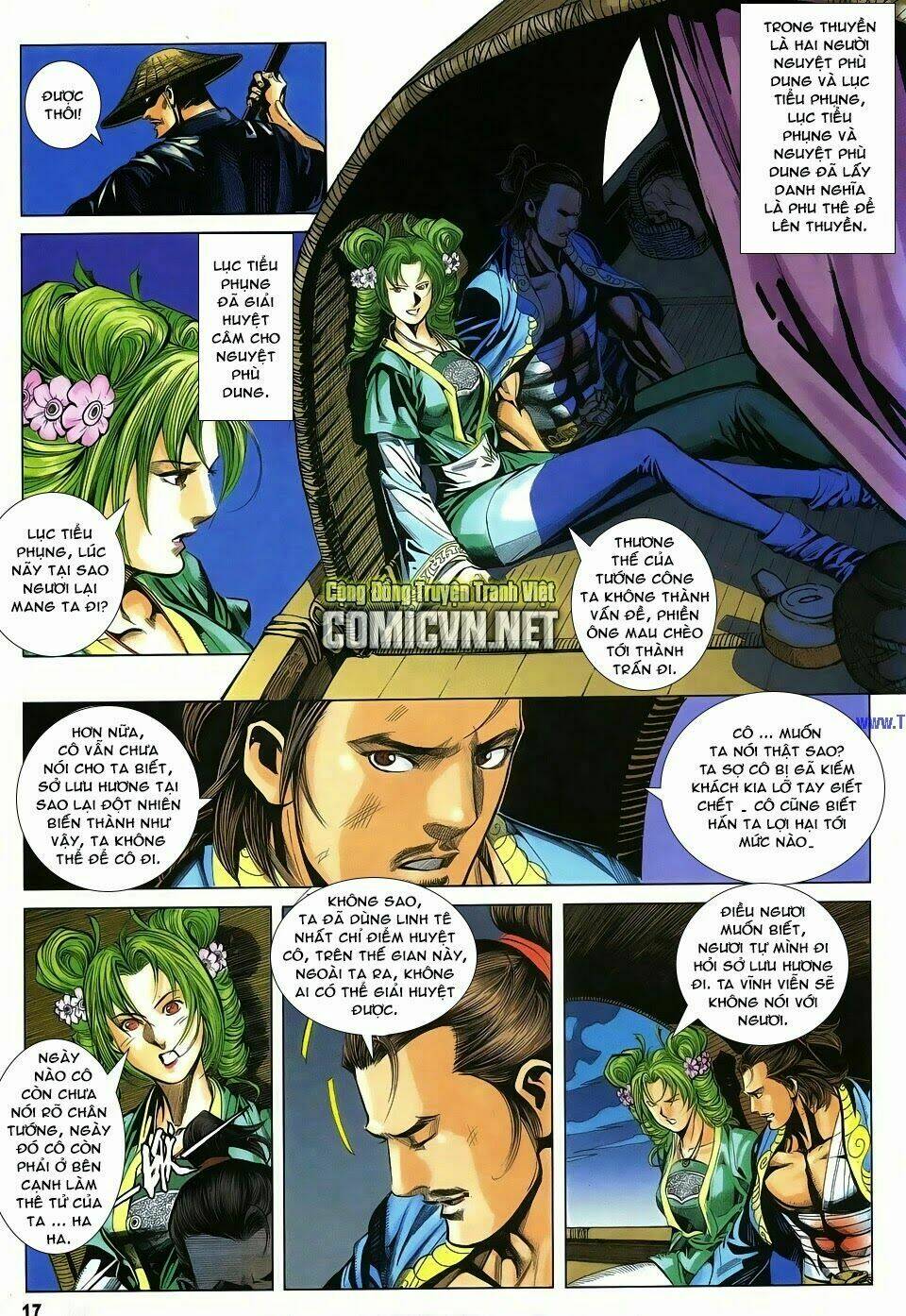 cổ long quần hiệp chapter 80 17