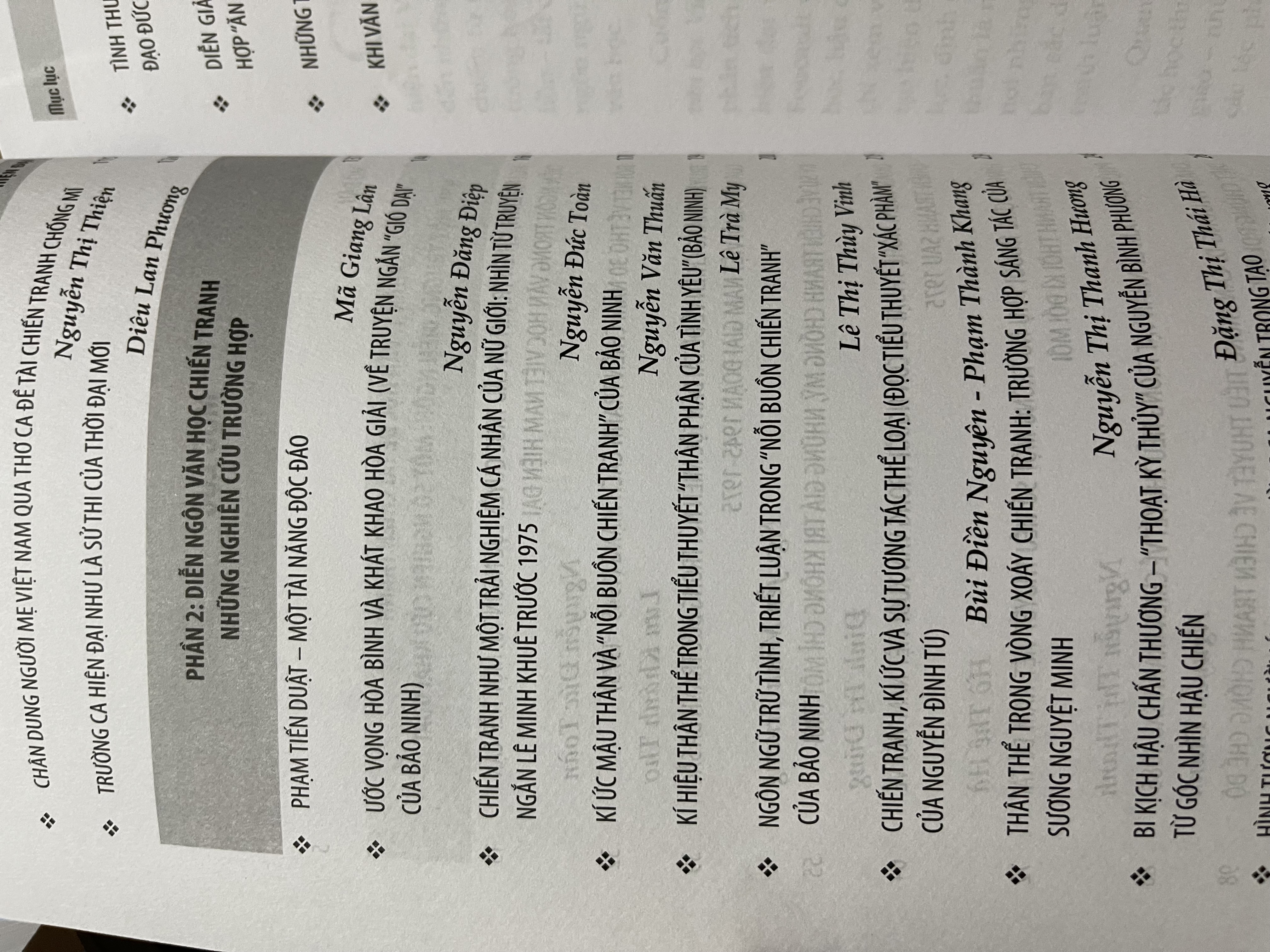 Người lính và chiến tranh tiếp cận diễn ngôn vắn học việt nam hiện đại ( tiểu luận và phê bình)
