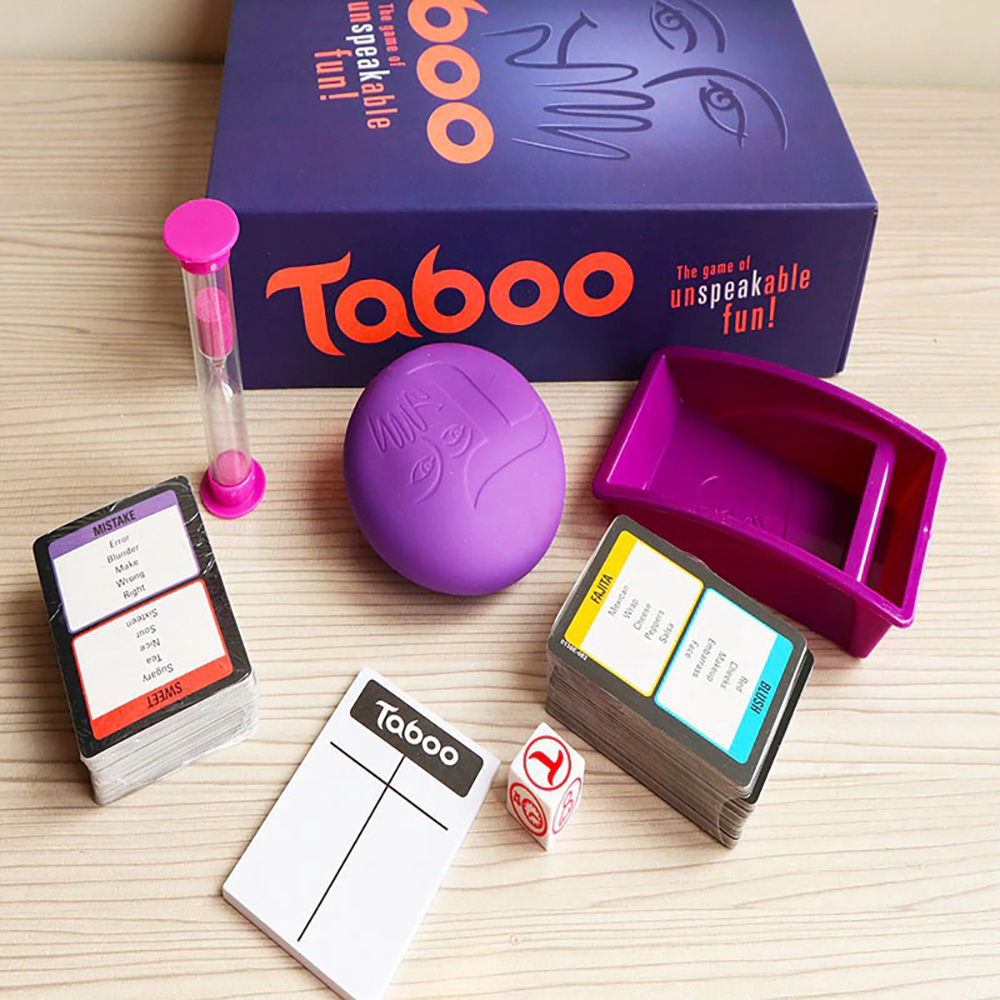 Taboo Bộ trò chơi Board game Taboo game party đoán từ trong im lặng cực vui nhộn