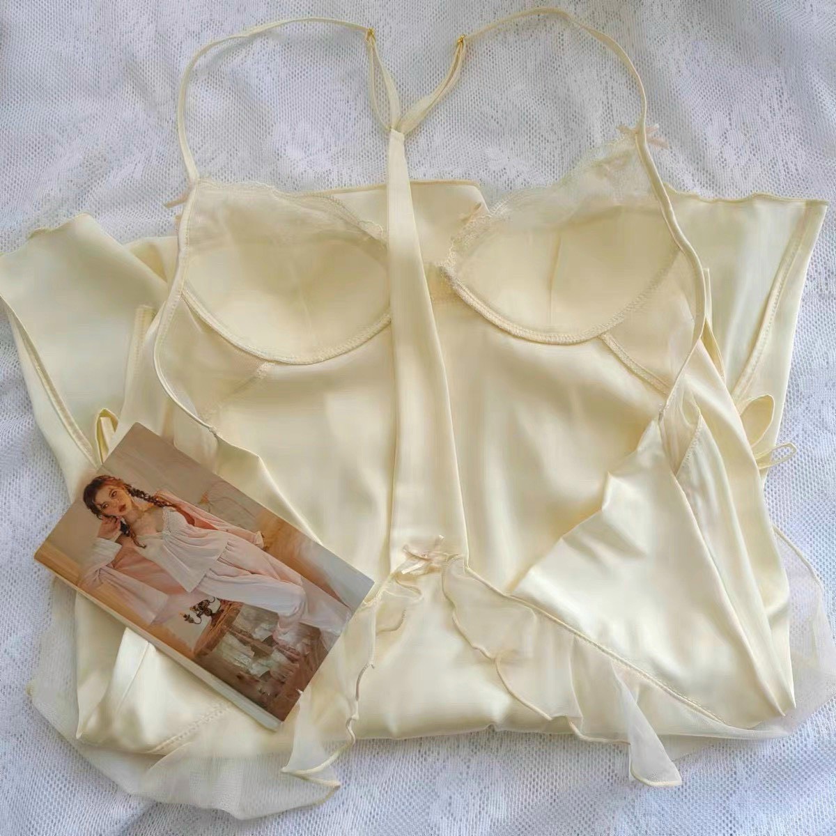 Đầm Ngủ Lụa Quyến Rủ - B.Lingerie
