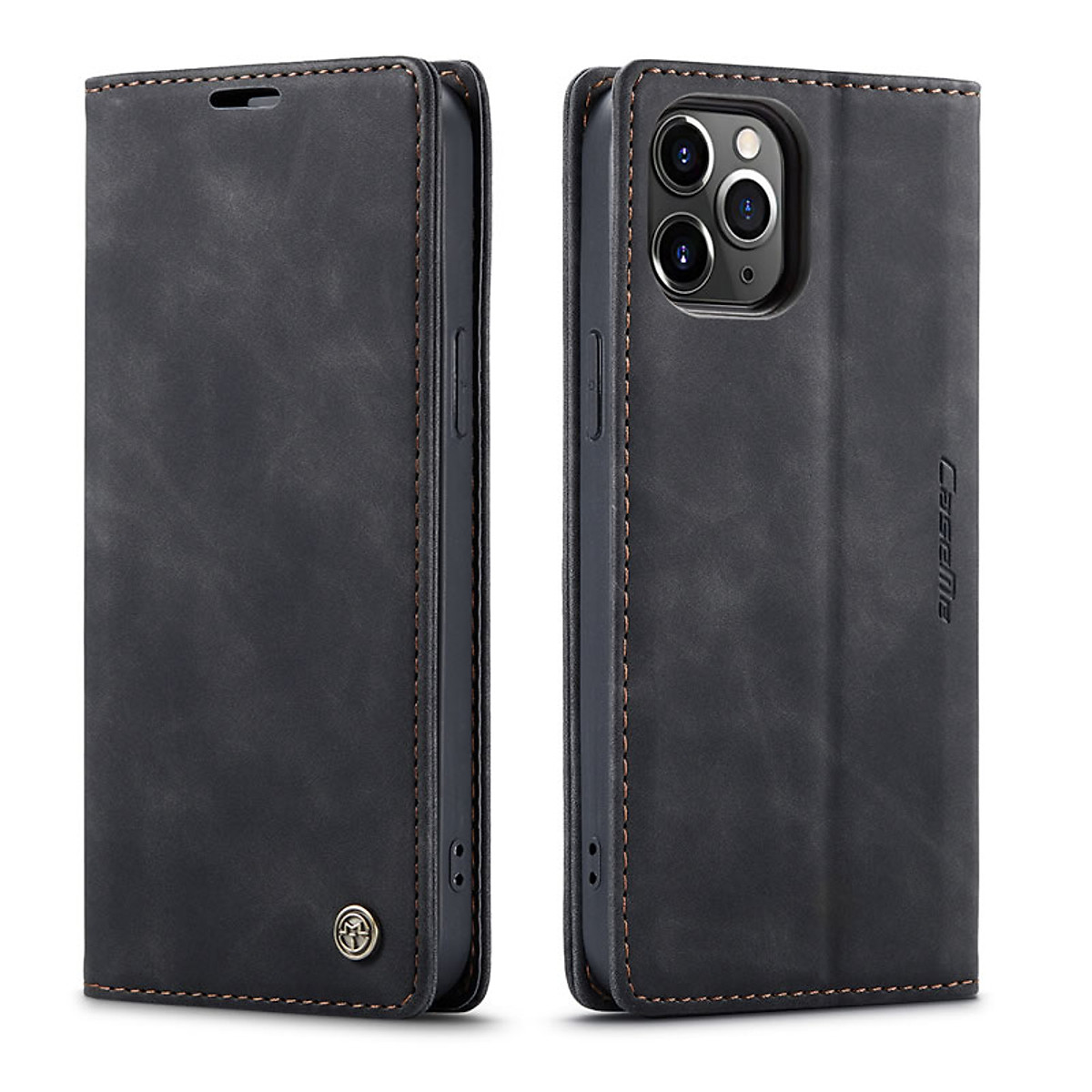 Bao da bò dạng ví chính hãng Caseme dành cho iPhone 13 - Hàng chính hãng