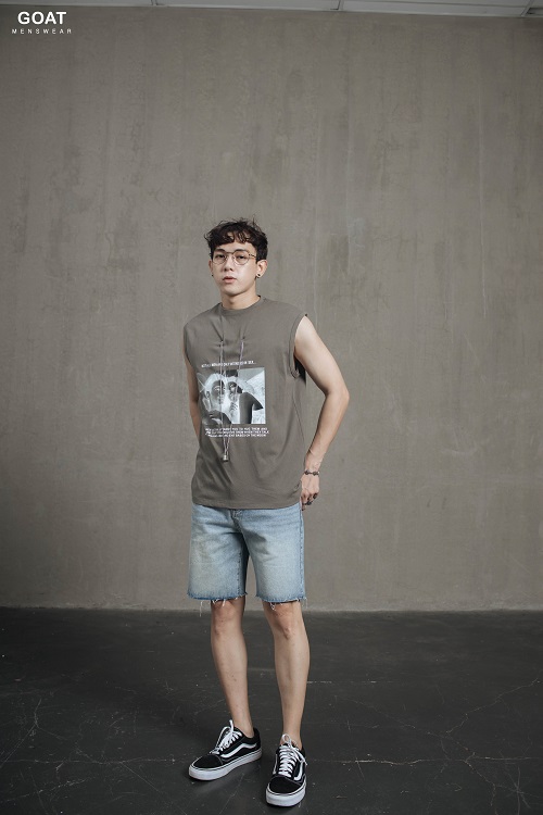 Áo Thun Ba Lỗ Thể Thao Nam GOAT MENSWEAR