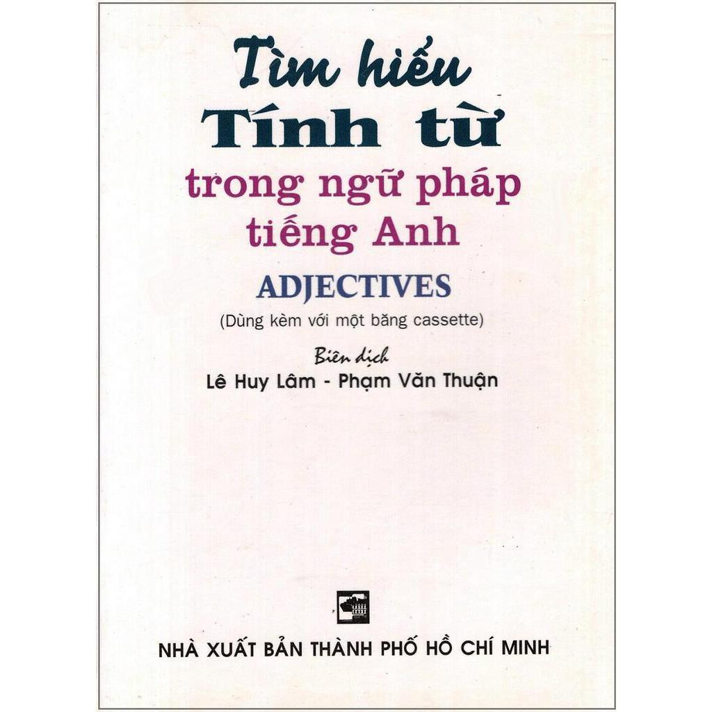 Sách - Tìm Hiểu Tính Từ Trong Ngữ Pháp Tiếng Anh - Sách Bỏ Túi (Không Kèm Cassette) - Nhân Trí Việt