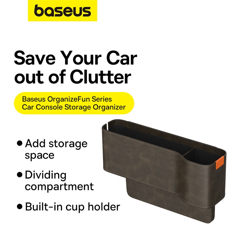 Hộc Đựng Đồ Tiện Ích Trên Xe Ôtô Baseus OrganizeFun Series Car Console Storage Organizer (Hàng chính hãng)