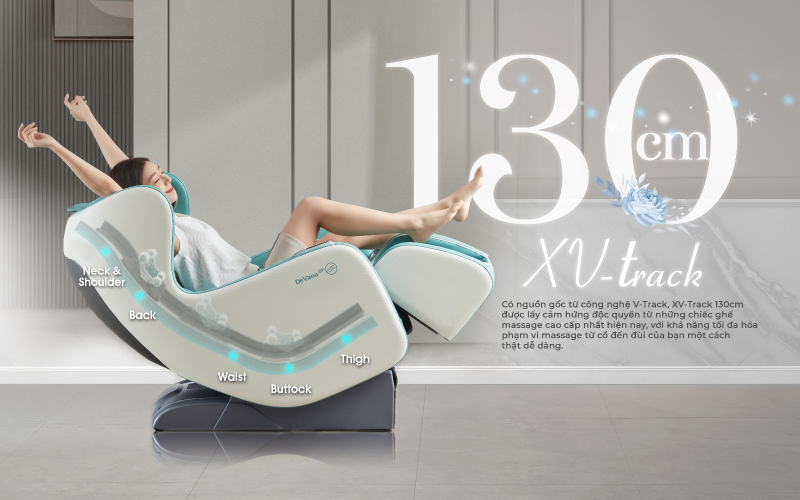 |MUA 1 TẶNG 1|  Ghế Massage Gintell Dévano SP + G RELAX EZ | 2 NĂM BẢO HÀNH CHÍNH HÃNG