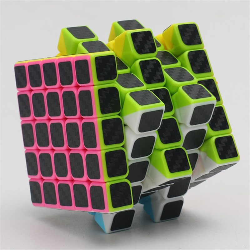 Rubik ZCube 5x5x5 carbon stickers