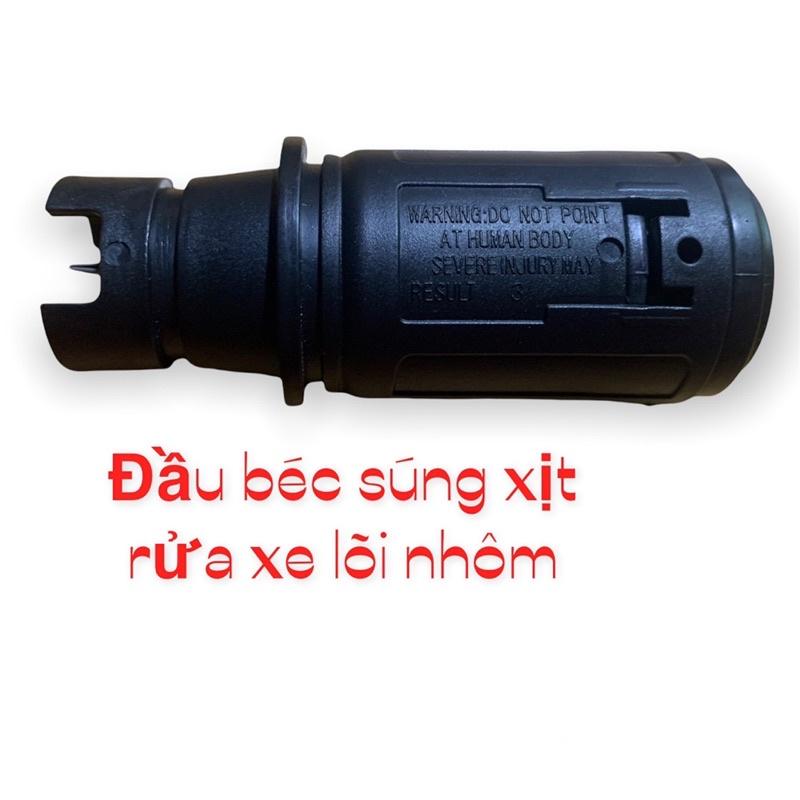 [Freeship]Đầu béc súng xịt rửa xe áp lực cao,lõi kim loại,đầu nối dạng ren,gắn được bình tạo bọt tuyết 0.5L,DAUSUNG