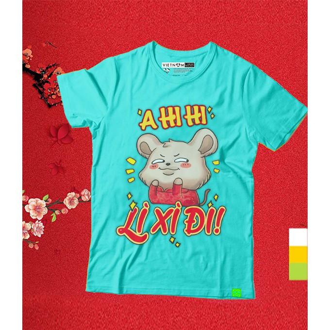 Áo Thun Ahihi Lì Xì Đi Siêu Cute | Áo Phông Tết