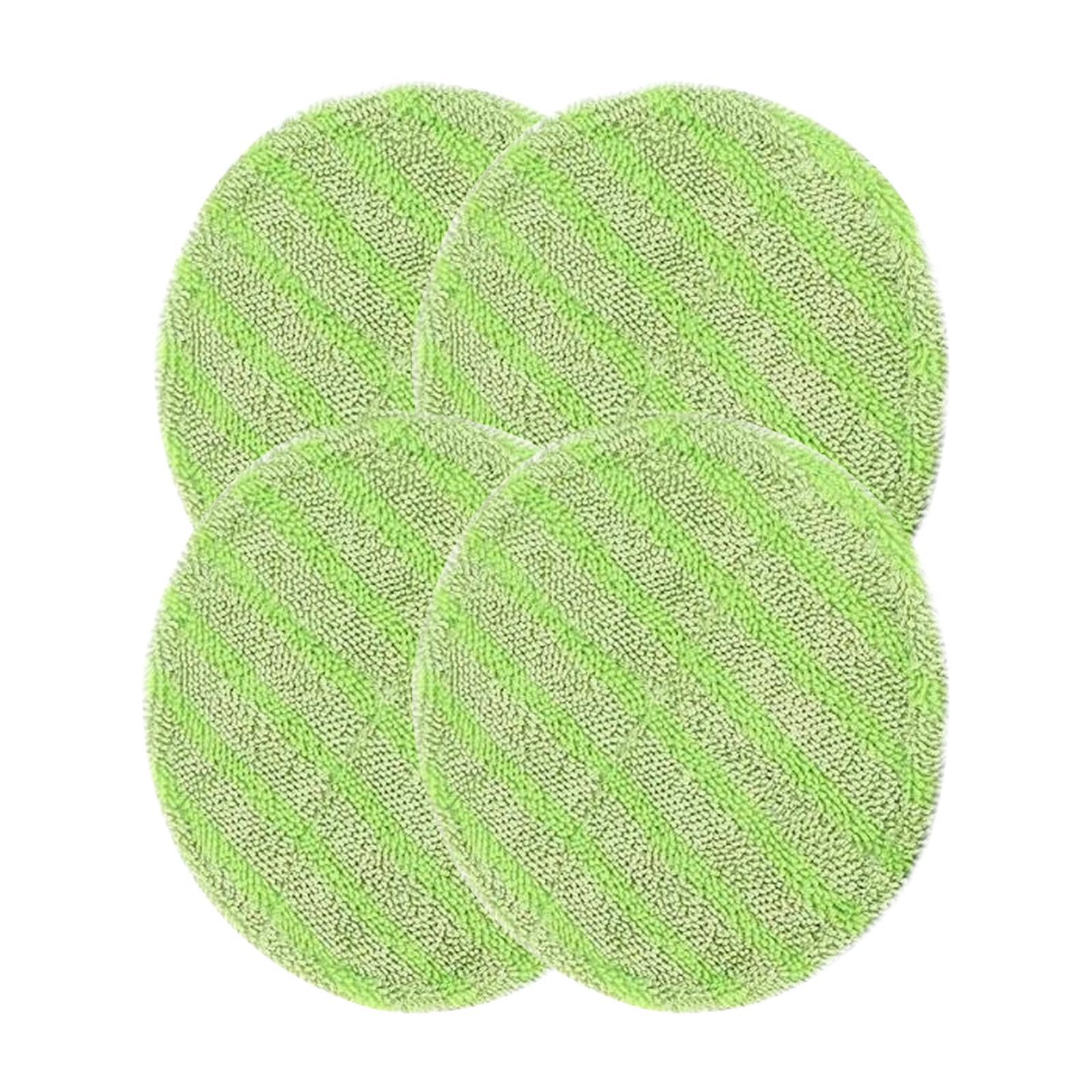 8Pcs Round Mop Replacement Pads 6.5inch Floor Cleaning Spin Pads for Electric Rotary Mop Hardwood Tile Parquet Floors and Other Floors