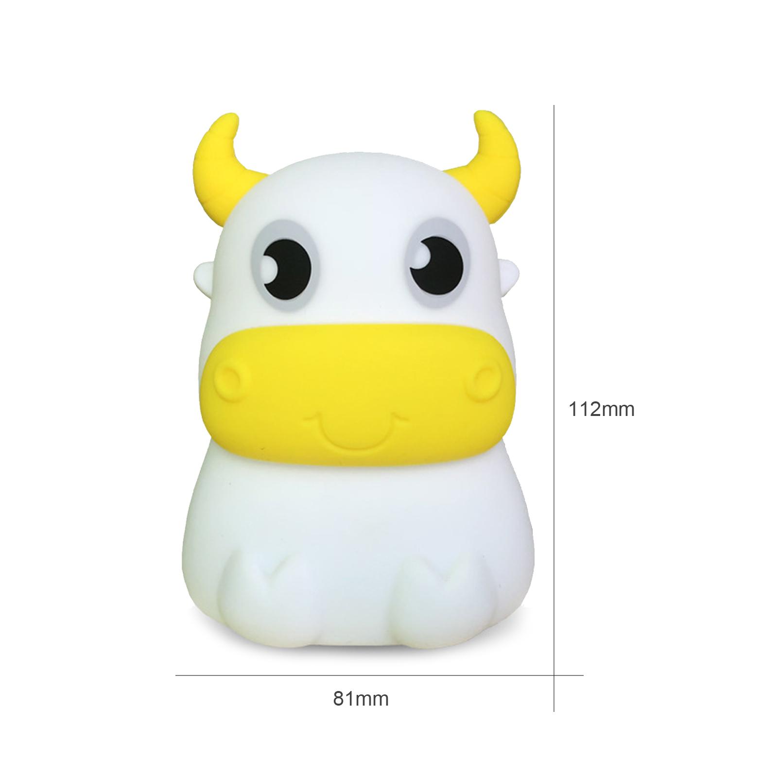 Đèn ngủ 7 màu bằng silicon cho bé