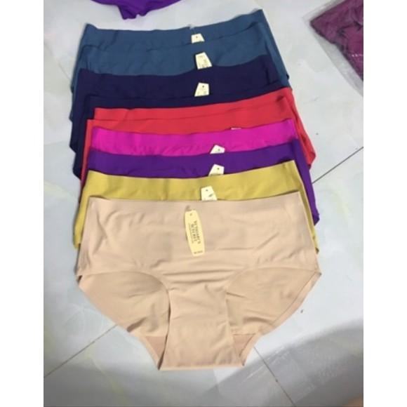 Quần lót nữ su đúc - 10 chếc Lụa mềm mịn, kháng khuẩn, mặc trong váy mềm mịn quyến rũ
