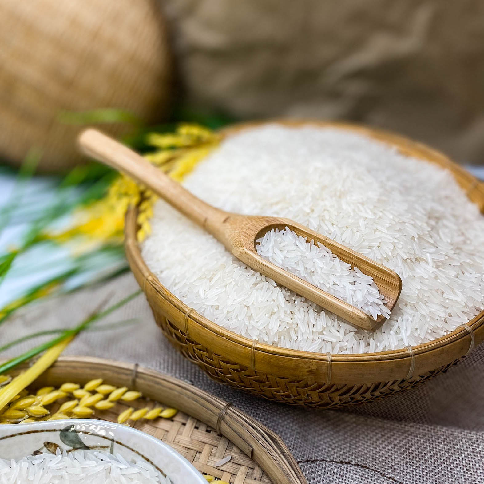 Gạo Tam Bảo Túi 5Kg - Thơm , Dẻo