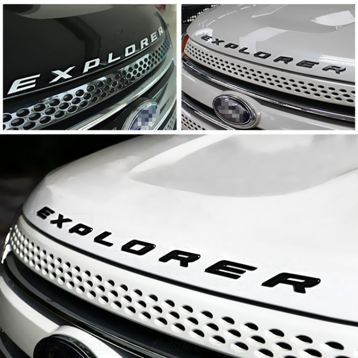 Sản phẩm Tem Dán, Decal 3D Chữ EXPLORER Nhựa Cao Cấp Dán Trang Trí Ô Tô/ Mã sản phẩm DC-EXPLABS