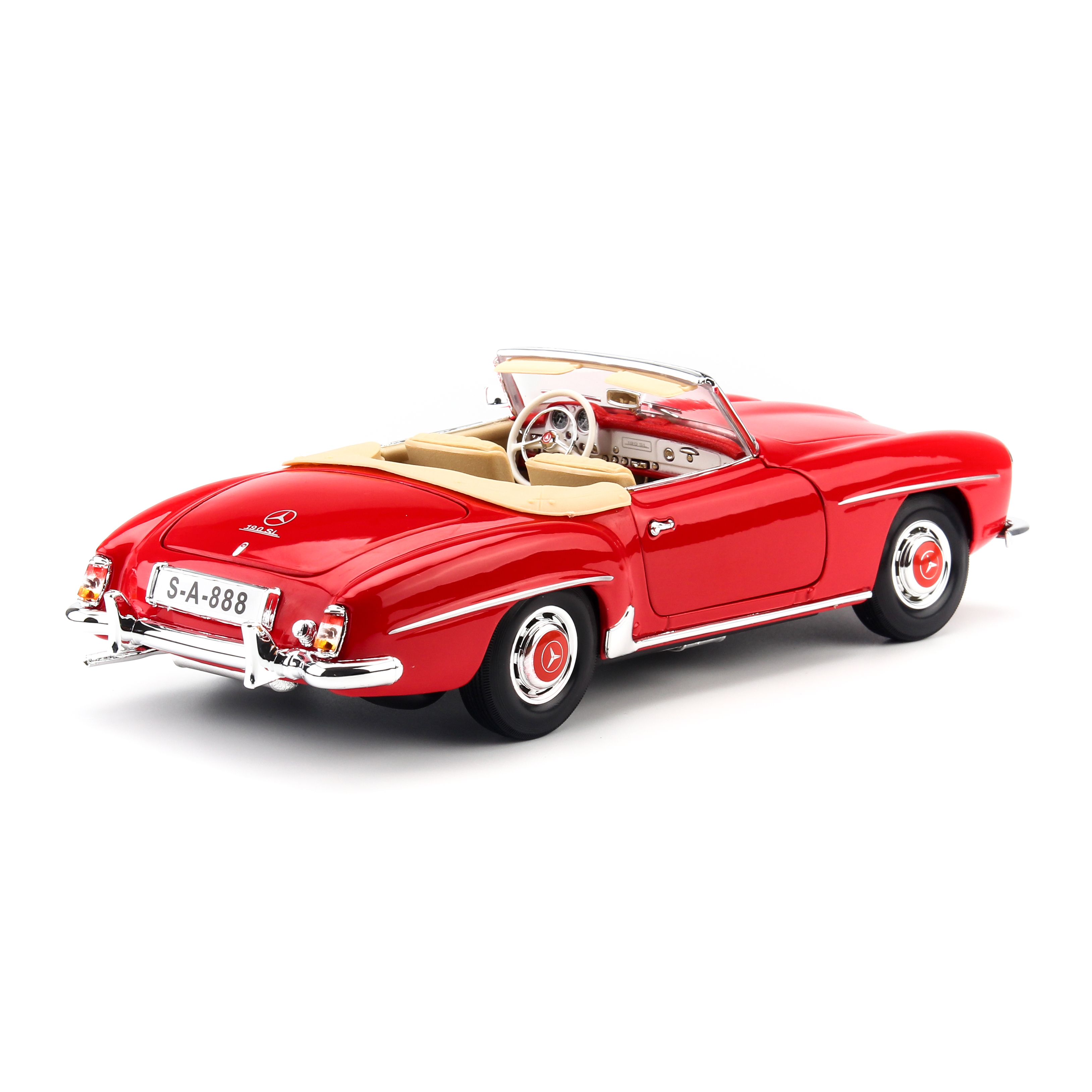 Mô hình xe Mercedes Benz 190SL 1955 1:18 Maisto - 31824