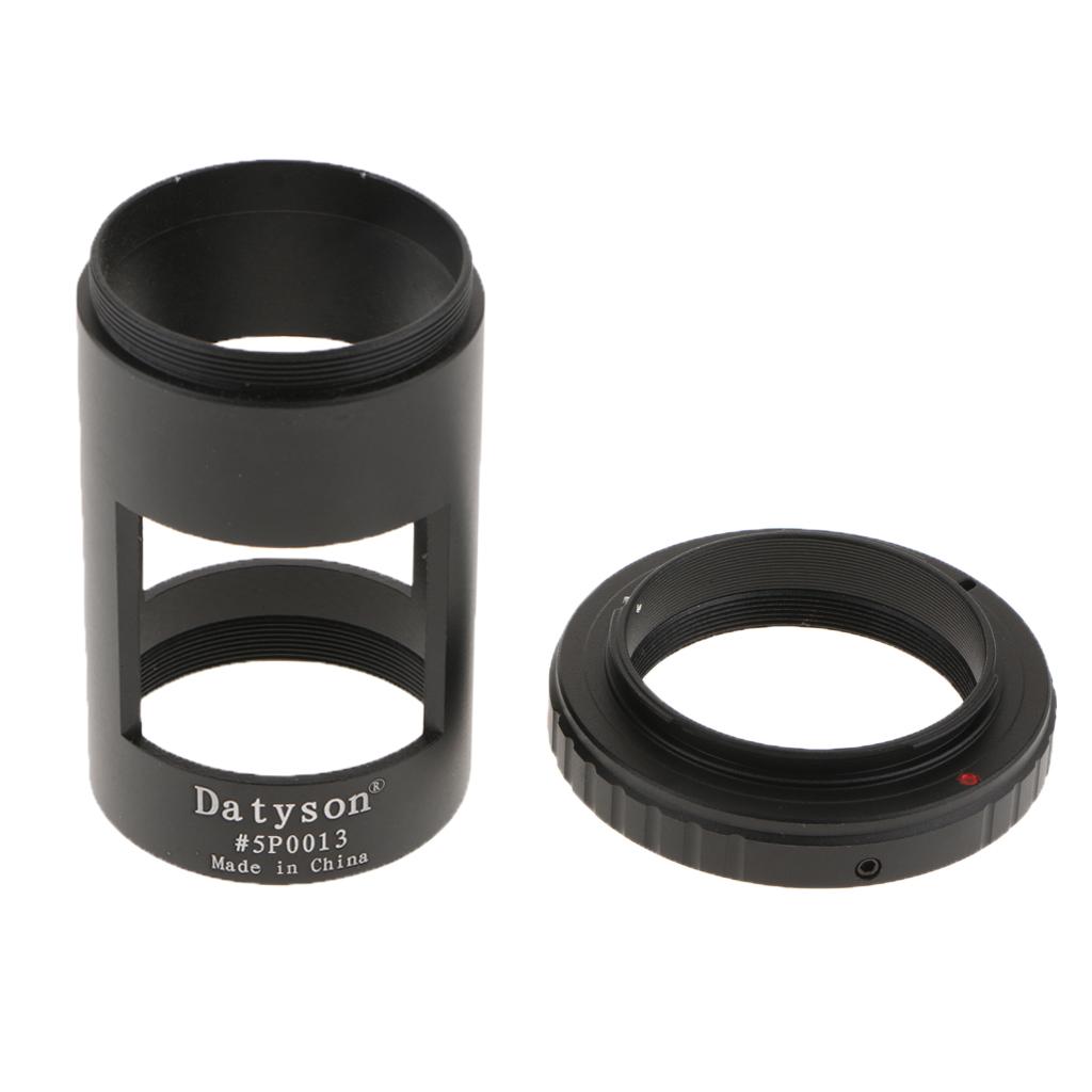 T Ring Camera Adapter for Olympus DSLR SLR Photography Sleeve M42 Thread Aluminum for Landscape Lens Spotting Scope