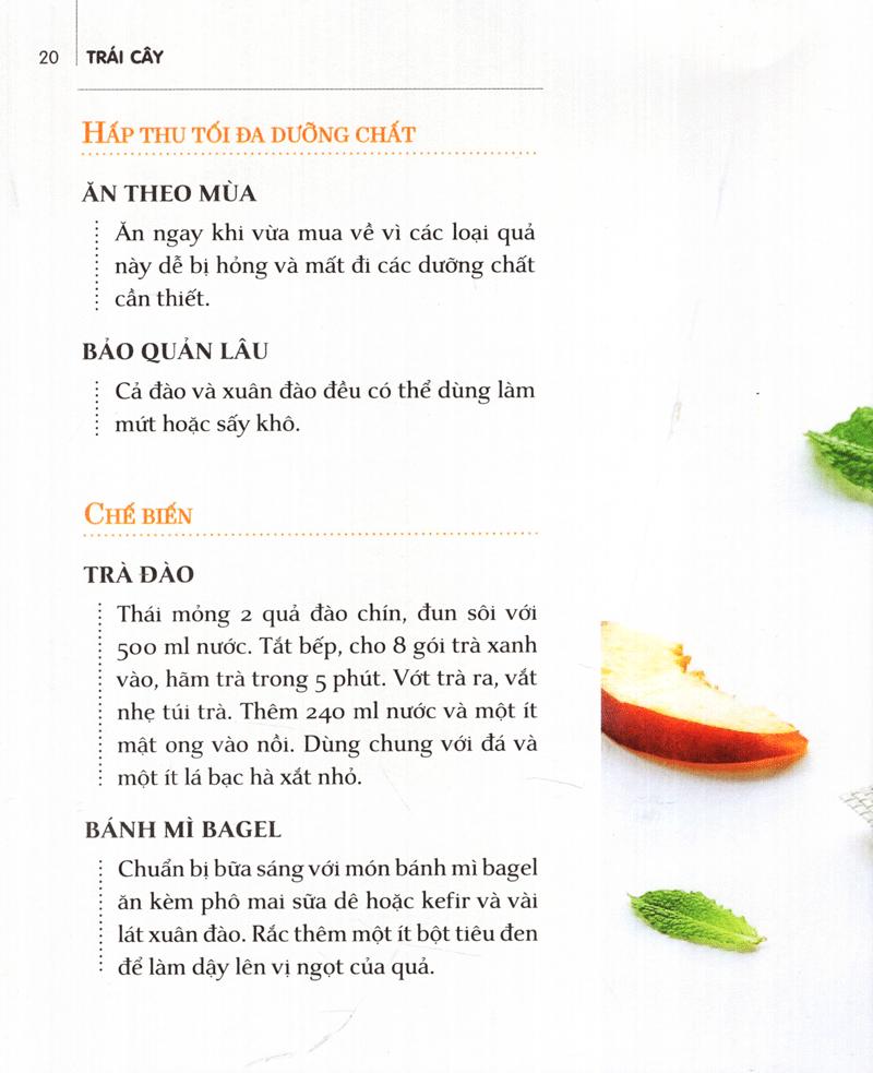 Sách Dinh Dưỡng Chữa Bệnh - Trái Cây (Tái Bản)